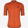 Scott Cykeltröja Gravel Merino SS BrazeOrange/Dark Grey