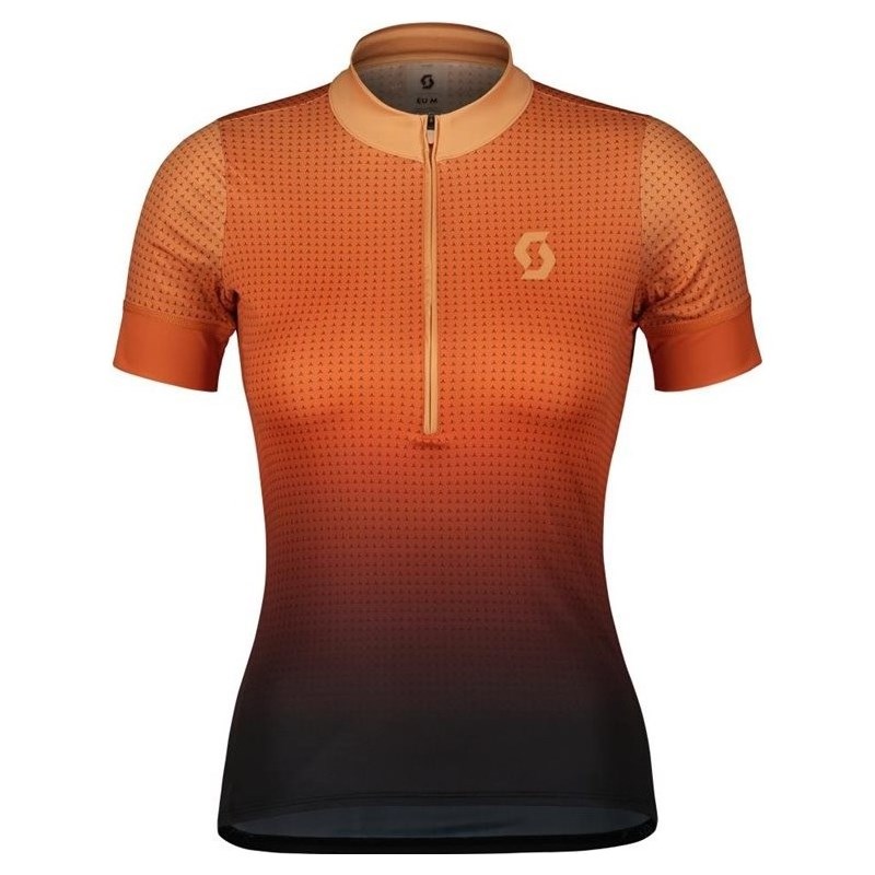 Scott Cykeltröja Dam Endurance 15 SS Rose Beige/Braze Orange
