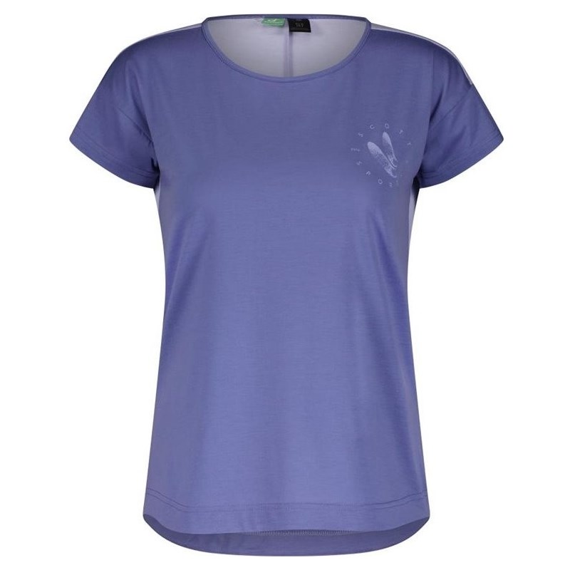 Scott Cykeltröja Dam Trail Flow DRI SS Dream Blue/Moon Blue