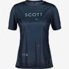Scott Cykeltröja Dam Trail Flow SS Metal Blue/Fresh Green