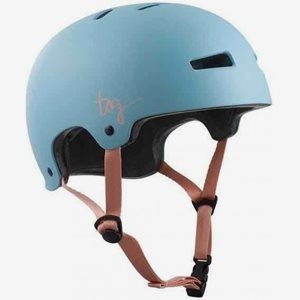 TSG Cykelhjälm Evolution Solid Color Helmet Women Satin Porcelain Blue