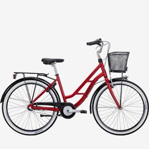 Damcykel Sjösala Mariedal 26 tum Röd