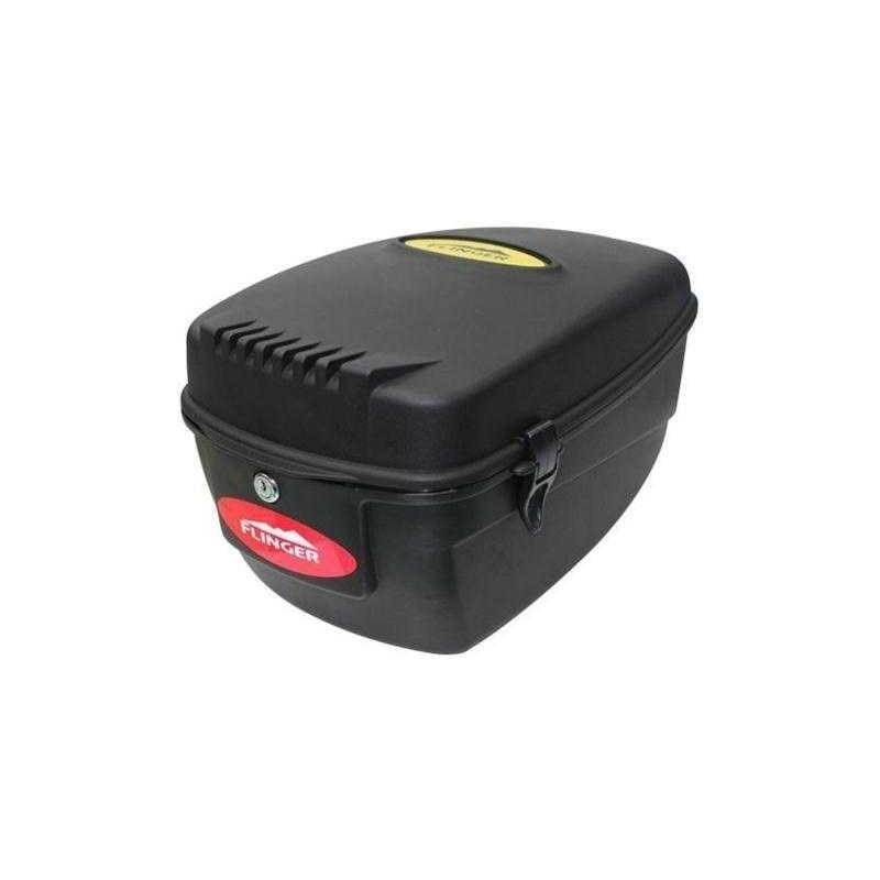 Topbox för pakethållaren Svart