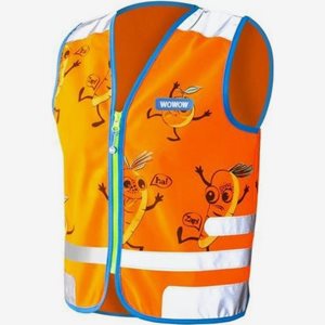 WOWOW VÄST Comic veggie Jacket Orange