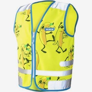 WOWOW VÄST Comic veggie Jacket Yellow Gul