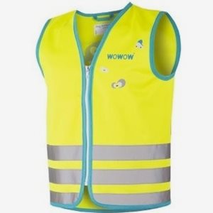 Wowow Cykelväst Crazy Monster Jacket Yellow Gul