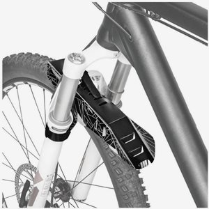 Topeak Stänkskärm D-flash Fs, Fram Svart