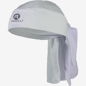 Rogelli Hals/Ansiksskydd Bandana White Vit