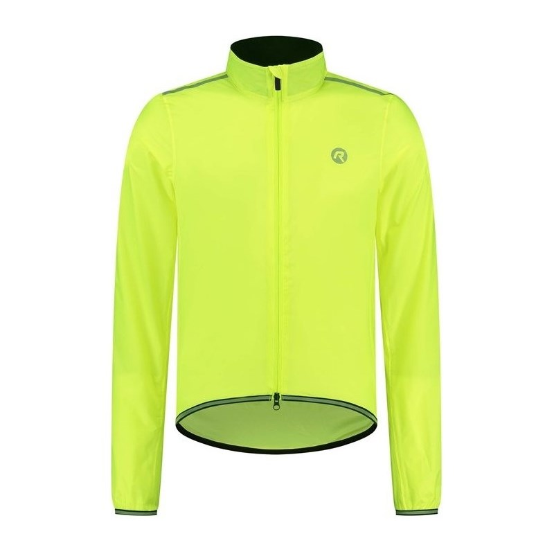 Rogelli Cykeljacka Rain Essential Yellow Gul