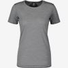 Scott Cykeltröja Tee Dam Commuter Merino Grey Melange