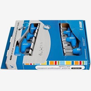 UNIOR Insexnyckel Set Of Thandle Ball End Hex