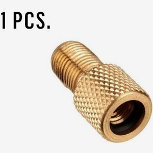 XLC PU-X10 Schradertill Dunlop/Presta adapter brass 1st