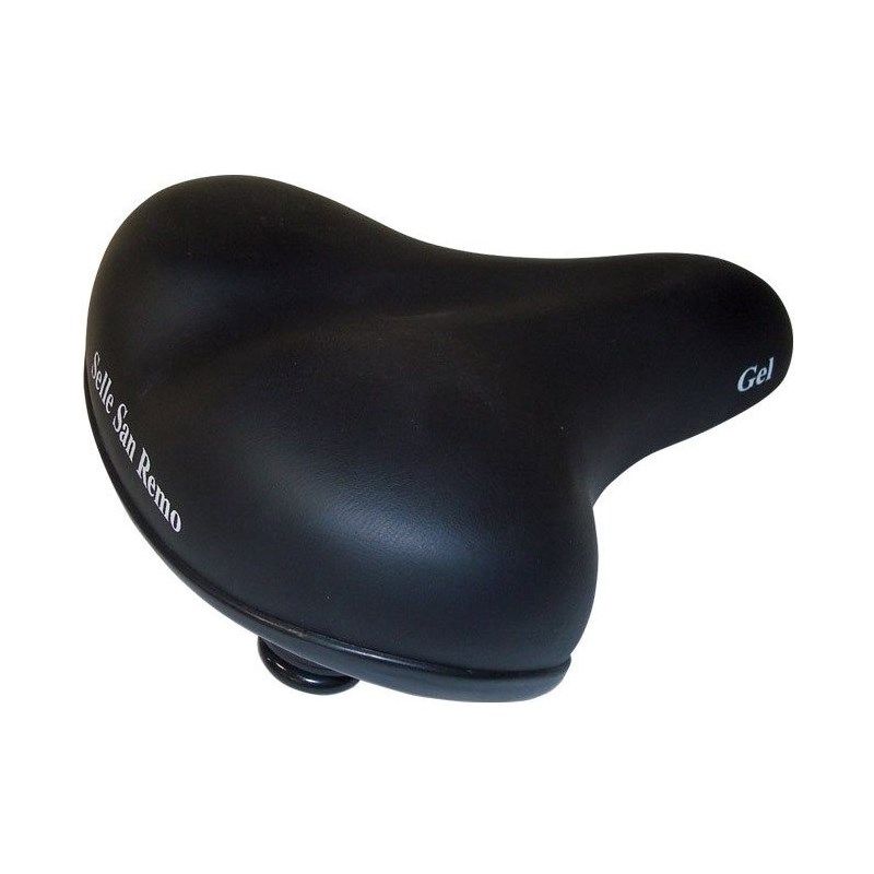 Selle San Remo Sadel Komfort GEL 3245 251x219mm Svart