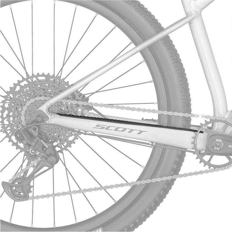 Scott Kedjestagsskydd Scale Alloy 23 Chainstay Protector Svart
