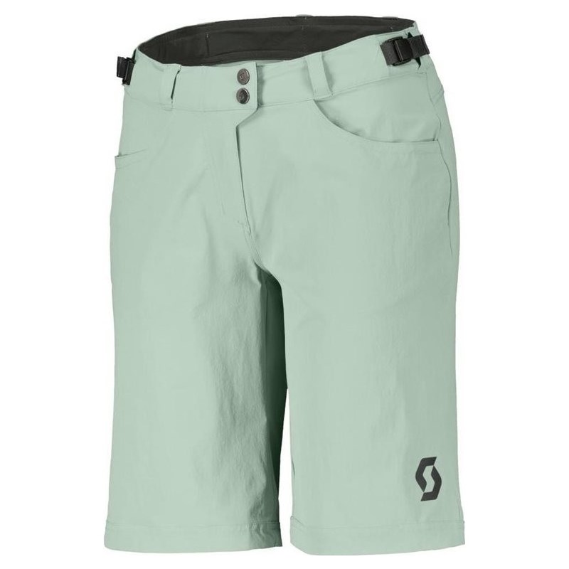 Scott Cykelbyxor Shorts Dam Trail Flow w/pad Fresh Green