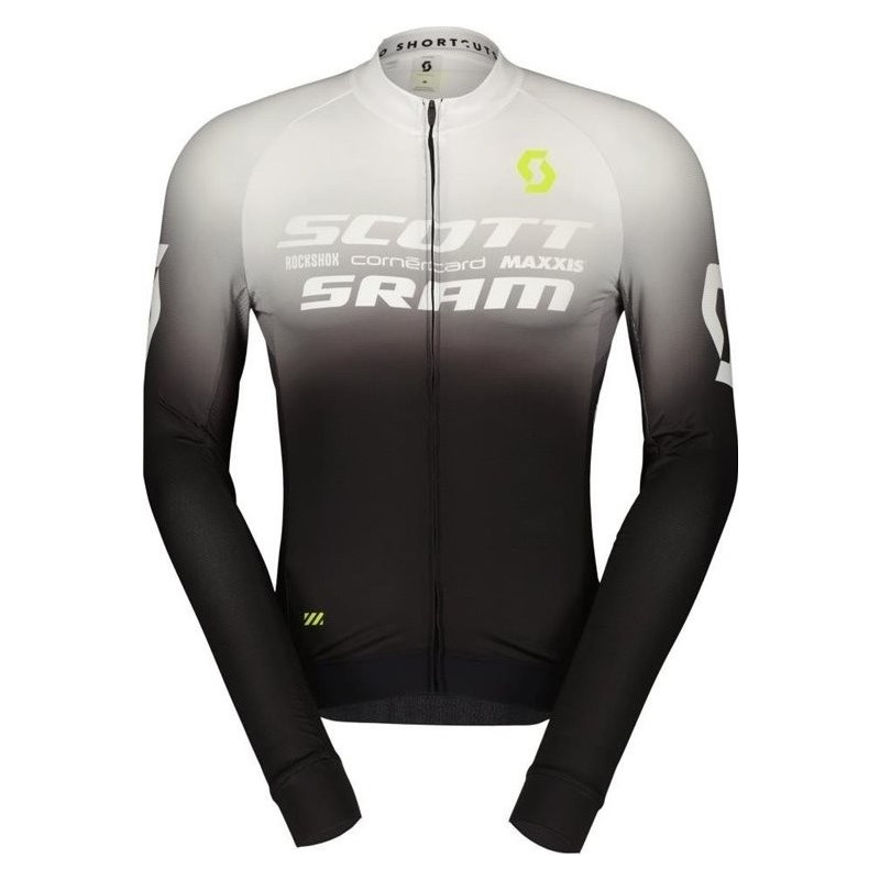 Scott Cykeltröja Herr RC Scott-SRAM ProLS Black/White Svart/Vit