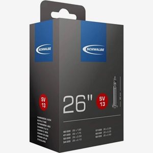 Schwalbe CykelslangSv 13 Standard 40/62-559 Racerventil 40 mm Svart