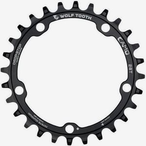 Wolf Tooth CAMO Chainring Aluminium Svart