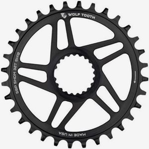 Wolf Tooth Chainring 12-speed Boost DM Shimano HG Svart