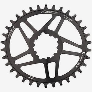 Wolf Tooth Elliptical Chainring DM BB30SRAM Svart