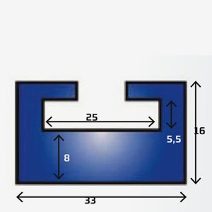 Sno-X Slides Yamaha 132cm Grafit