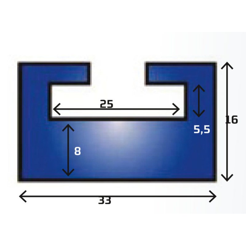 Sno-X Slides Yamaha 132cm Grafit