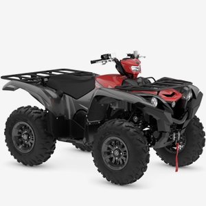 Fyrhjuling Yamaha Grizzly 700 EPS 2025 Grey Metallic/Red