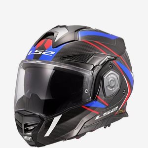 Hjälm LS2 FF901 Advant X Carbon Future Vit/Blå