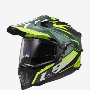 Hjälm LS2 MX701 Explorer Srire Grön/Gul