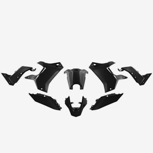Racetech T7 Revolution Plastic Kit Svart