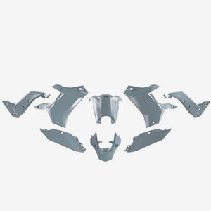 Racetech T7 Revolution Plastic Kit Ljusgrå