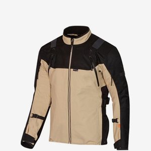 Textiljacka Merlin Navar Laminerad Svart/Sand