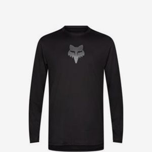 FOX Cykeltröja Ranger LS Jersey Head Black