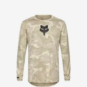 FOX Cykeltröja Ranger Tru Dri LS Jersey Cream