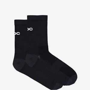 POC Cykelstrumpor Cadence Road Socks Uranium Black