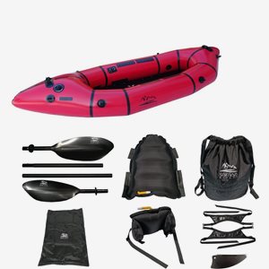 Packraft Rapidt Rapid Röd