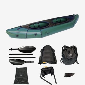 Packraft Adventure Twin Army Greenn