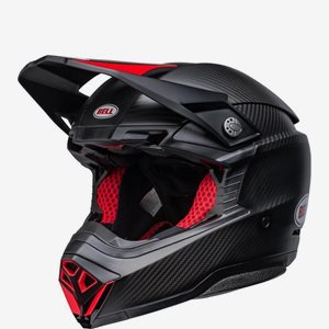 Bell Hjälm Moto10 Spherical Satin/Gloss Black/Red