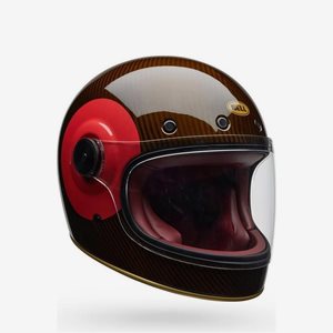 Bell Hjälm Bullitt GT Carbon TT Gloss Red/Gold