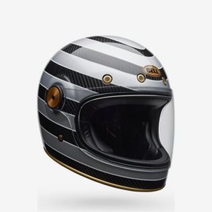 Bell Hjälm Bullitt GT Carbon RSD Temple Gloss Black/Silver