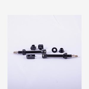 Tubelessventil Right For Bike Avancerad 60 mm Svart med extra fötter