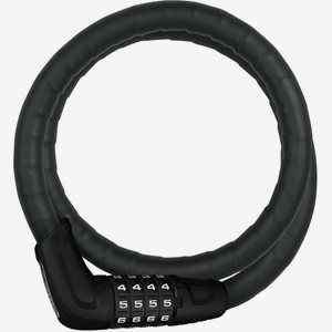 Spirallås ABUS Tresorflex 6615C, 85 cm, Ø15 mm, inkl. fäste (Snap Cage)