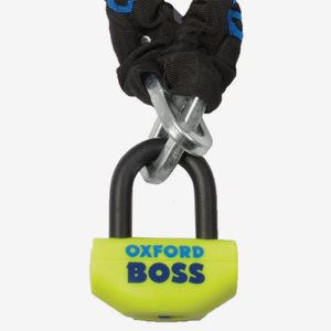 Lås Oxford Boss + kätting med ögla 2,5m