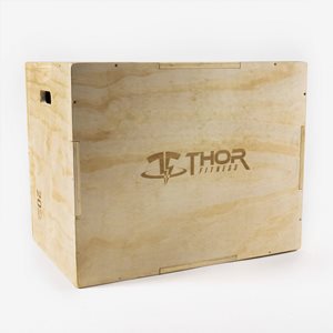 Thor Fitness Plyo Box Plyometric Wooden Box Small
