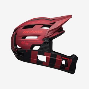 Cykelhjälm Bell Super Air R MIPS Fasthouse Matte Red/Black