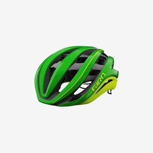 Cykelhjälm Giro Aether Spherical MIPS Matte Ano Green/Highlight Yellow