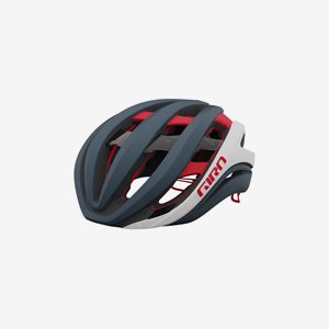 Cykelhjälm Giro Aether Spherical MIPS Matte Portaro Grey/White/Red