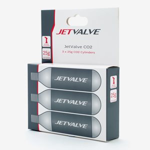 Weldtite Jetvalve Co2 Cylinders 3-Pack 25g