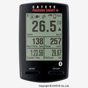 Cateye Cykeldator Padrone Smart+ Speed/Cadence Kit Svart