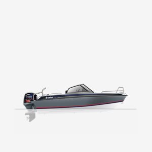 Buster XL VMAX Edition 115Hk Fishfinder